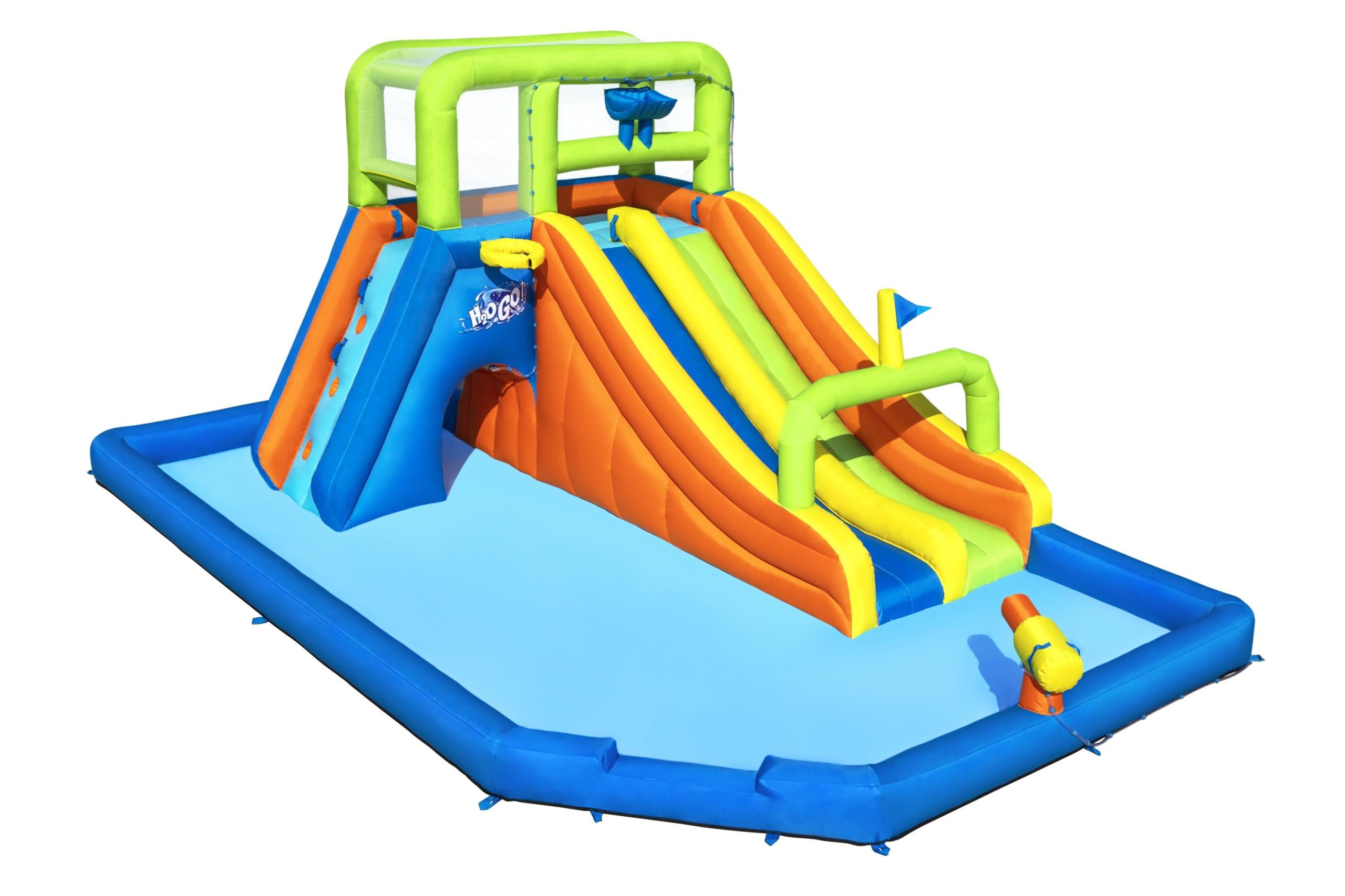 H2OGO! Wild Tide Kids Inflatable Water Park 19' 8