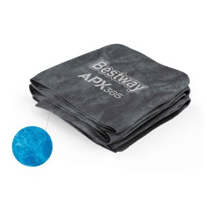 APX365 18' x 52 Round Above Ground Pool Liner Replacement. Gray