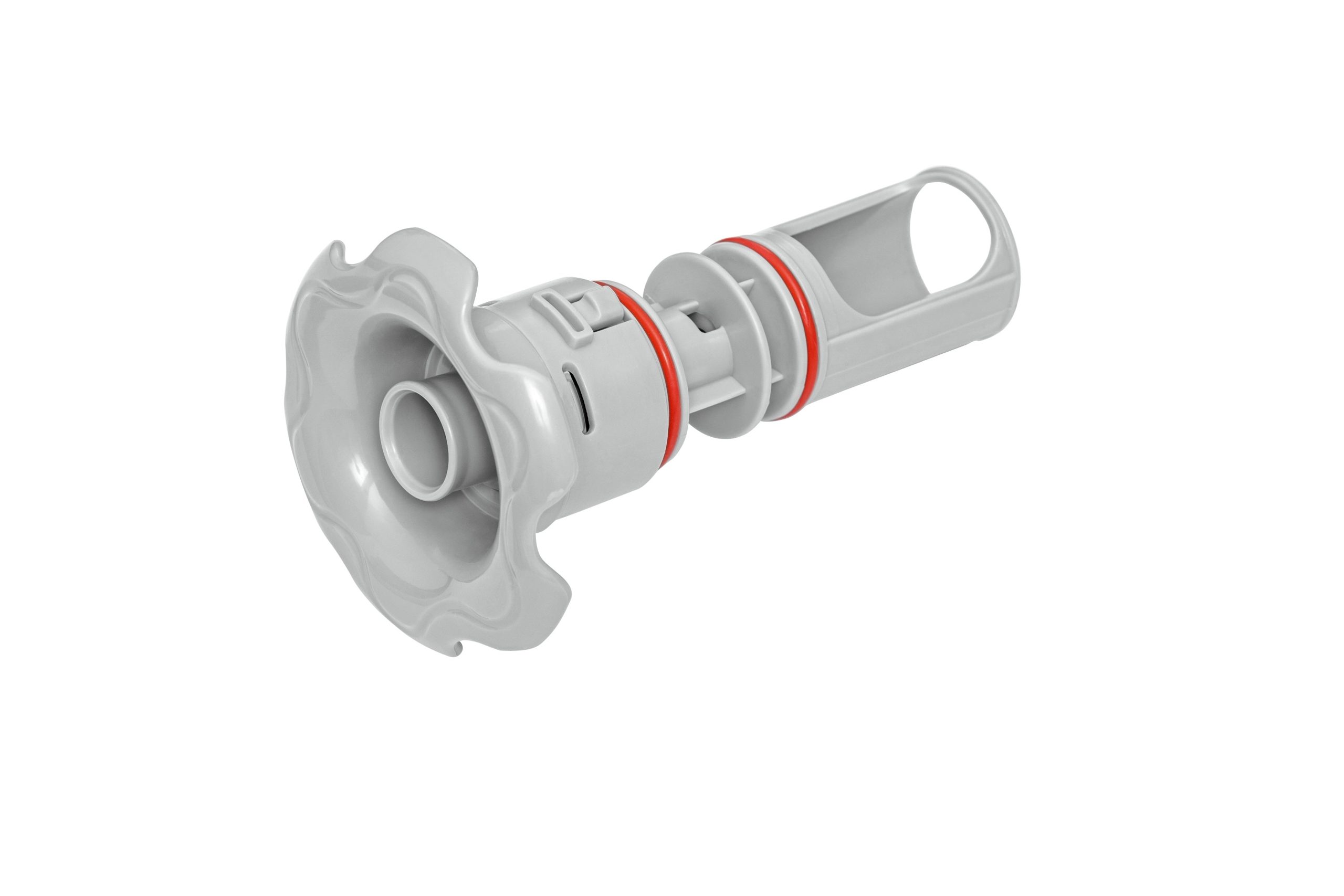 SaluSpa HydroJet and HydroJet Pro Hot Tub Spa Nozzle Replacement. Gray