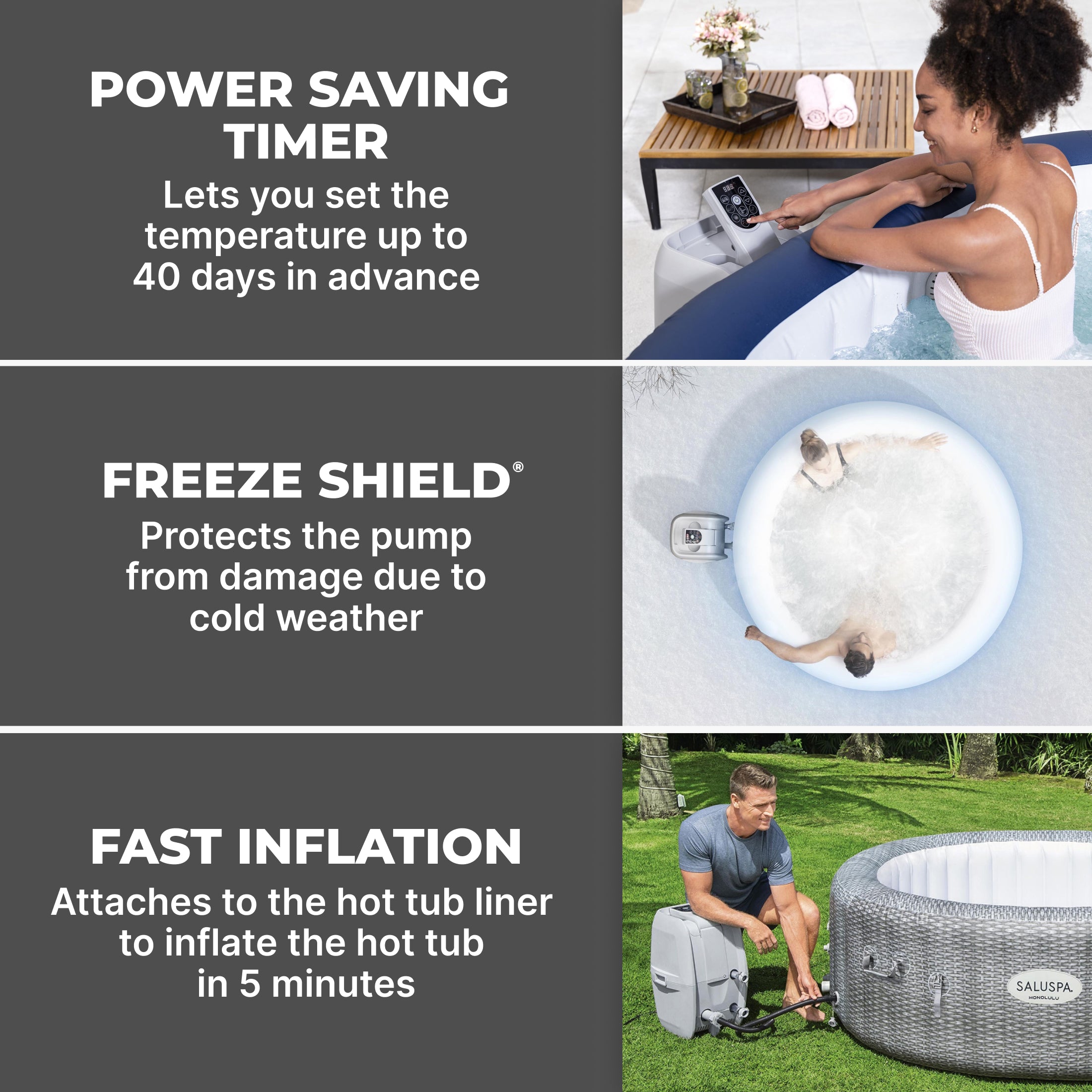SaluSpa AirJet Hot Tub Heater Pump - Image 4