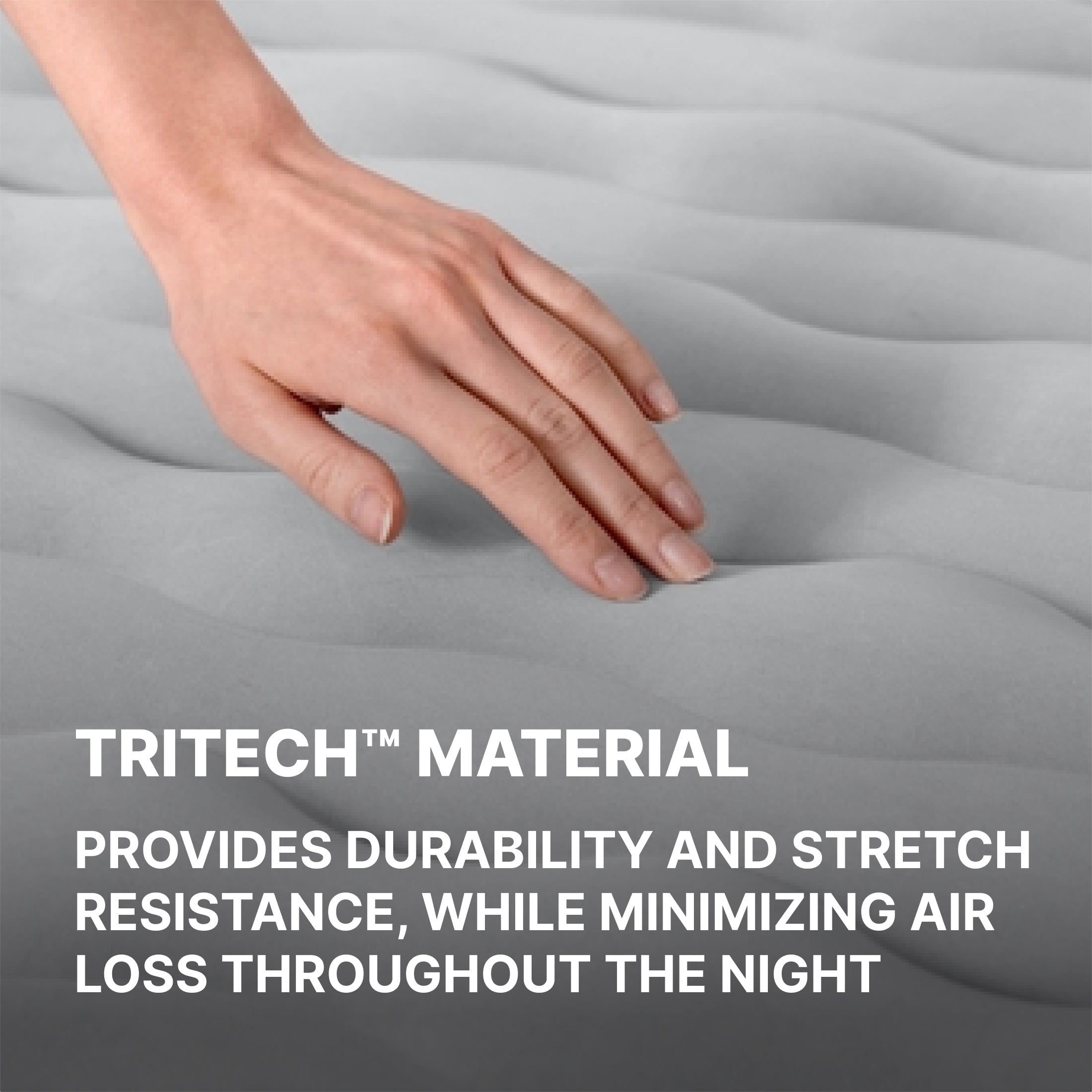 Bestway Tritech Air Mattress Queen 15 with Built-in AC Pump Included - Image 4