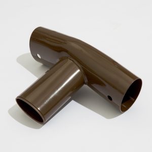 Power Steel Deluxe and Swim Vista Series Round Above Ground Pool T-Connector Replacement. Brown