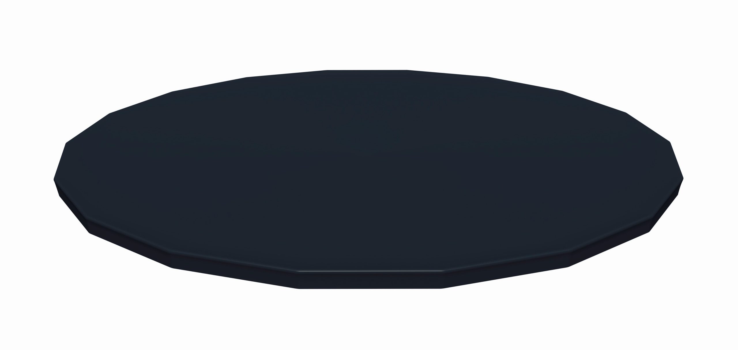 Coleman Power Steel 18' Round Above Ground Pool Cover Replacement. Black