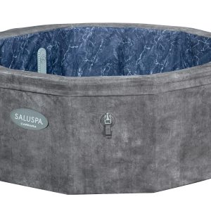 SaluSpa Carrara AirJet ThermaCore Hot Tub Liner Replacement. Gray Marble