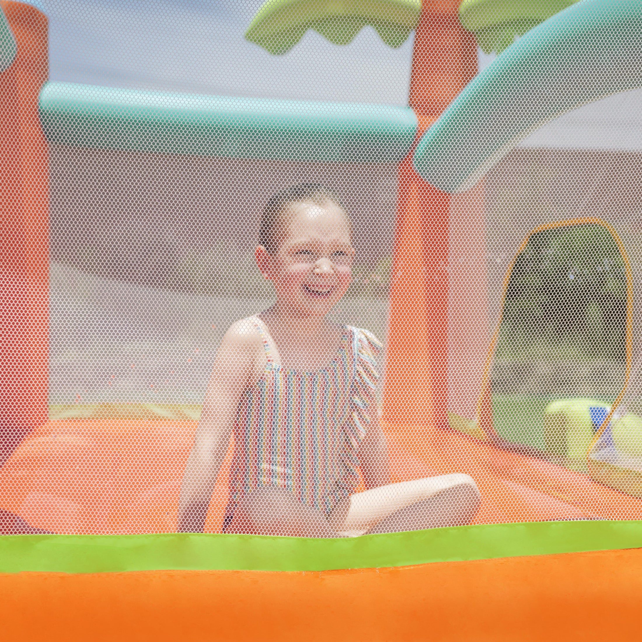 H2OGO! Kids Tropical Outdoor Inflatable Mega Bouncer - Image 7