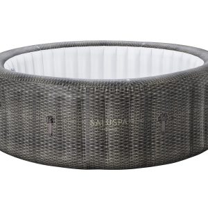 SaluSpa 85″ × 28 Monaco EnergySense Smart Signature AirJet Hot Tub Liner Replacement. Brown Wicker