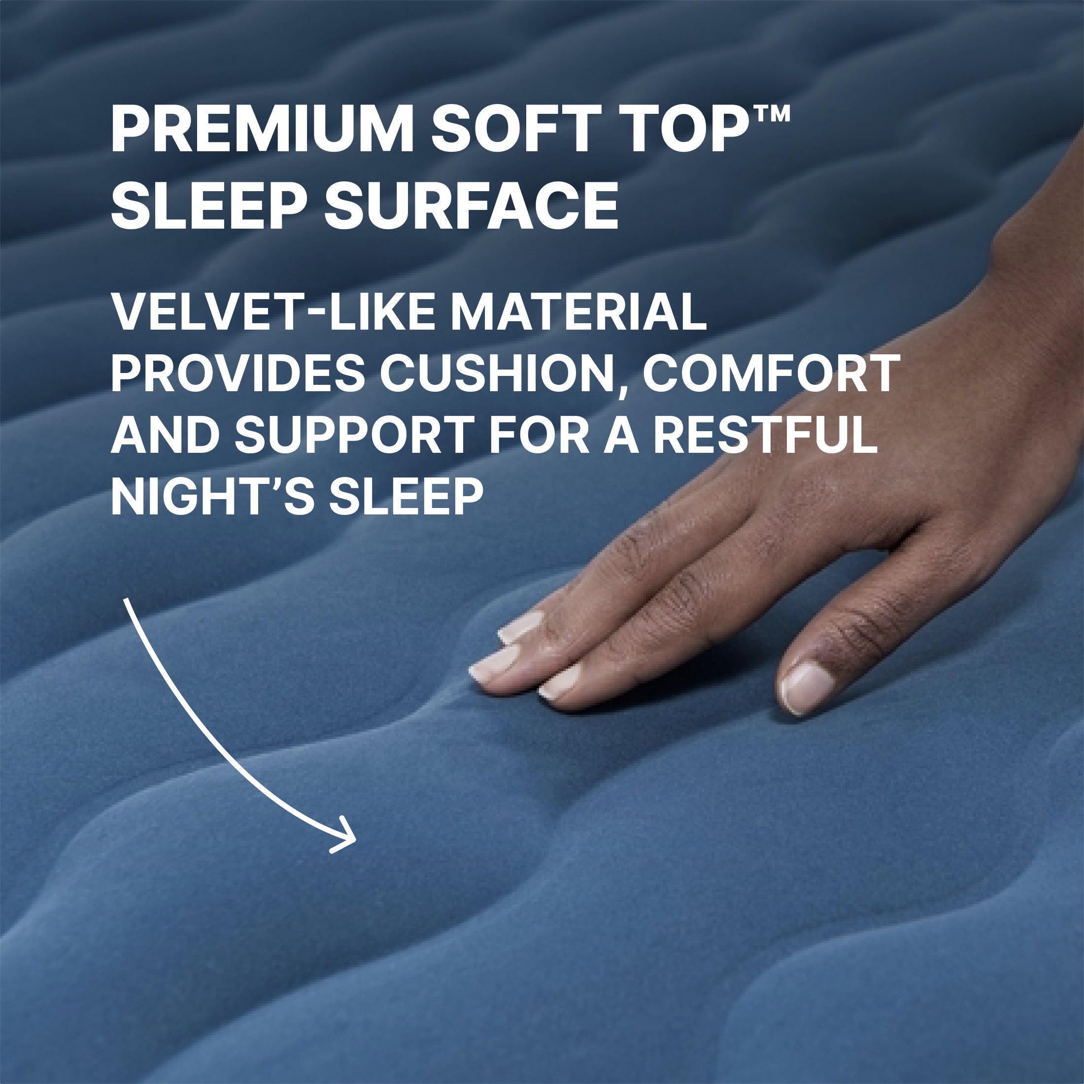 Bestway Tough Guard Air Mattress Queen 18 with Built-in AC Pump - Image 4